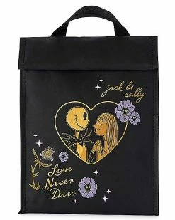 Deals 😍 Jack and Sally Love Never Dies Rolltop Lunch Box - The Nightmare Before 🎁 Christmas 🎁