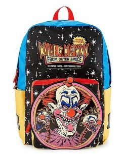 Hot Sale 🎁 Stars Killer Klowns from Outer Space 🎒 Backpack - Steven Rhodes 🥰