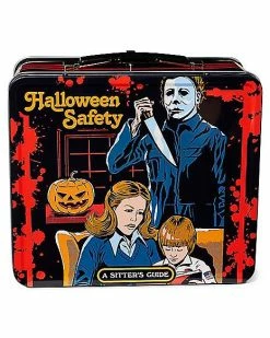 Discount 🥰 Michael Myers 🎃 Halloween Safety Lunch Box - Steven Rhodes 🧨