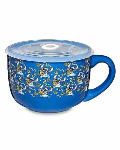 Budget 🛒 Pineapple Stitch Soup Mug with Lid 24 oz. - Lilo & Stitch 👍
