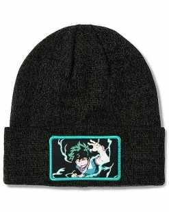 Discount 🤩 Deku Fight Panel Cuff Beanie Hat - My Hero Academia 🥰