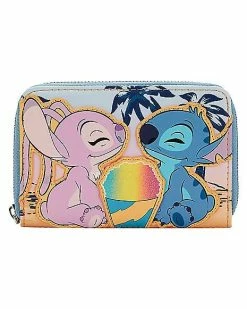 Best Sale π Loungefly Date Night Stitch Zip Wallet - Lilo & Stitch π