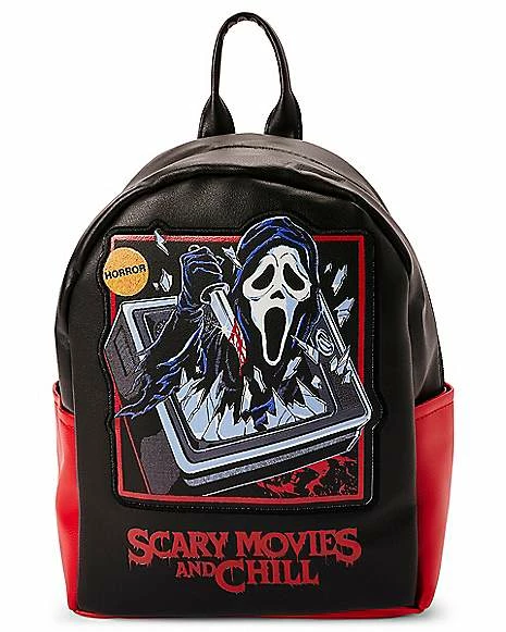 Coupon ๐ Scary Movies and Chill Ghost Face Mini ๐ Backpack - Steven Rhodes ๐ฅ