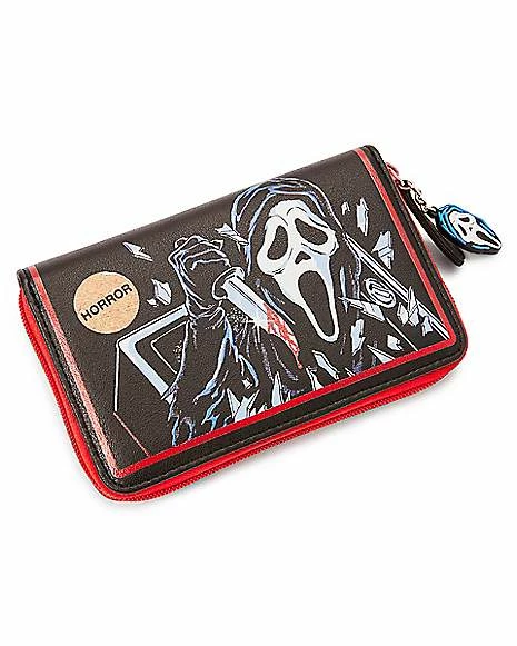 Outlet π Ghost Face Zip Wallet - Steven Rhodes π―
