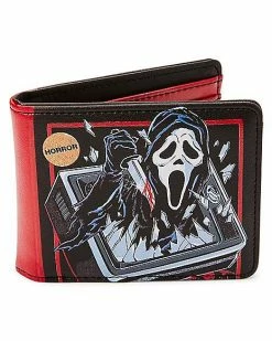 Best Sale ⭐ Ghost Face Bifold Wallet - Steven Rhodes 🔥