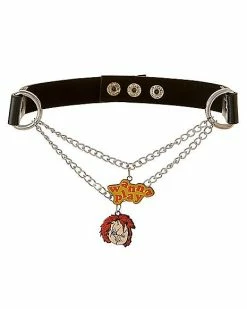 Best Sale π€© Chucky Wanna Play Chain Choker Necklace β