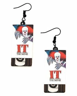 Best Sale ✨ VHS Tape Pennywise Dangle Earrings - It ✔️