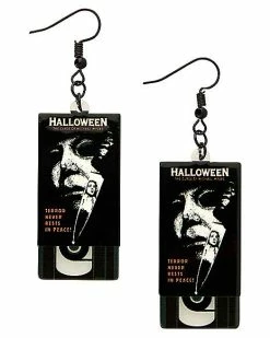 Best Pirce 💯 VHS Tape Michael Myers Dangle Earrings - 🎃 Halloween 💯