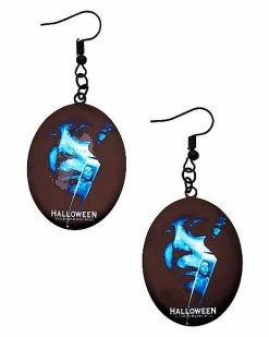 Outlet 😀 Knife Michael Myers Dangle Earrings - 🧛 Halloween ✨