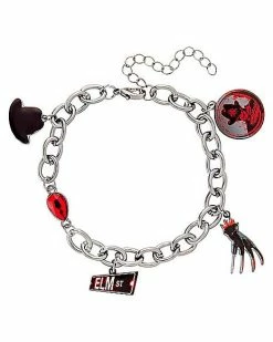 New 👍 A Nightmare on Elm Street Charm Bracelet 💯