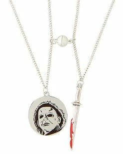 Promo 😍 Multi-Pack Michael Myers 🧛 Halloween Magnetic Bestie Necklaces - 2 Pack 👍