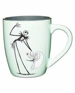 Hot Sale 🥰 Looking Good in Pinstripes Jack Skellington Coffee Mug 25 oz. - The Nightmare Before 🎄 Christmas 😉