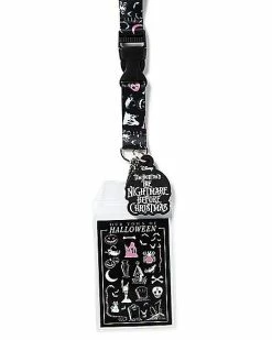 Outlet 🧨 Our Town of 🧛 Halloween Lanyard - The Nightmare Before ❄ Christmas 👏