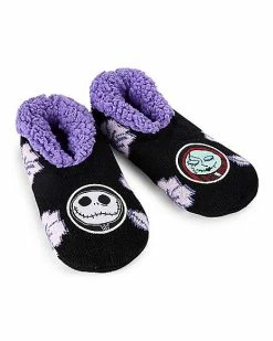 Flash Sale 🎉 Jack and Sally Slippers - The Nightmare Before 🎄 Christmas 💯