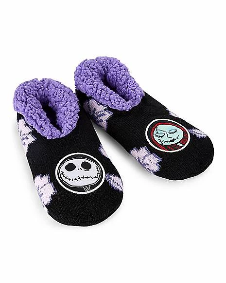 Flash Sale π Jack and Sally Slippers - The Nightmare Before π Christmas π―