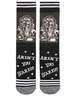 Flash Sale ✨ Aren't You Scared Crew 🧦 Socks - The Nightmare Before 🎄 Christmas ⌛