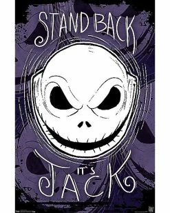 Best reviews of 🌟 Stand Back It's Jack Poster - The Nightmare Before 🔔 Christmas 🌟
